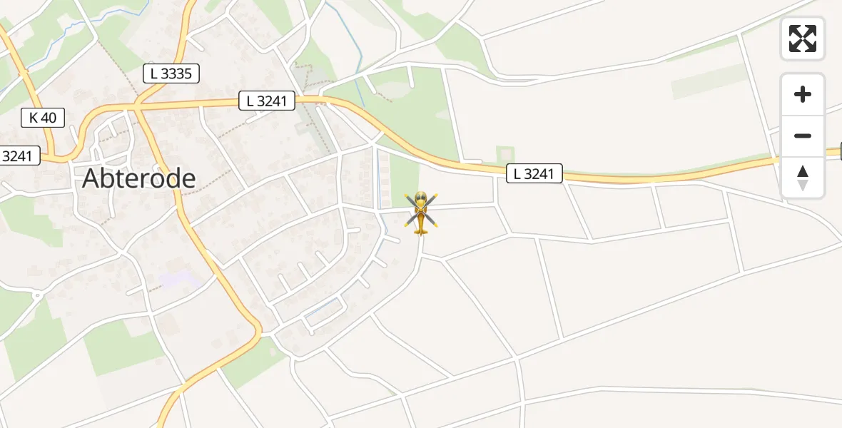 Flugroute Rettungshubschrauber Meißner - Meißner, 10 April 2026, 14:06