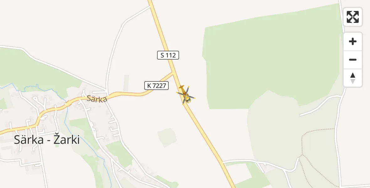Flugroute Rettungshubschrauber Weißenberg - Weißenberg, 10 April 2026, 14:21
