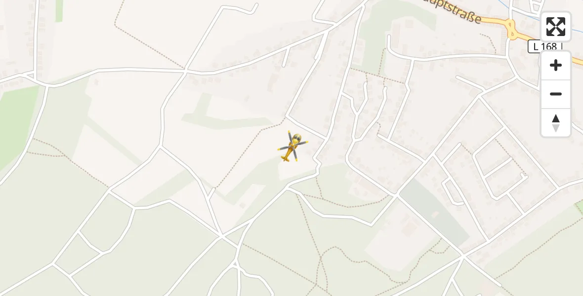 Flugroute Rettungshubschrauber Wadgassen - Wadgassen, 11 April 2026, 07:51