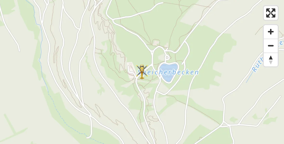 Flugroute Rettungshubschrauber Willingen (Upland) - Willingen (Upland), 11 April 2026, 08:43