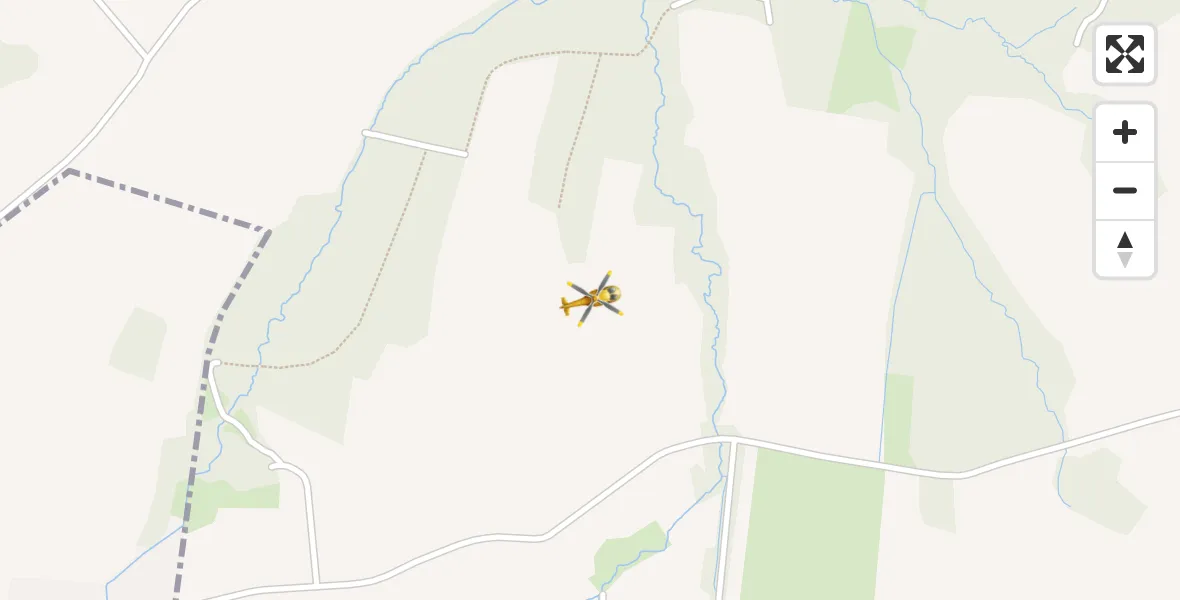 Flugroute Rettungshubschrauber Weißenberg - Weißenberg, 11 April 2026, 13:28