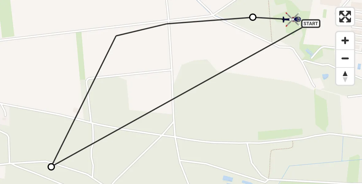 Flugroute Polizeihubschrauber Gifhorn Bundespolizei Hubschrauberlandeplatz - Gifhorn Bundespolizei Hubschrauberlandeplatz, 11 April 2026, 18:36