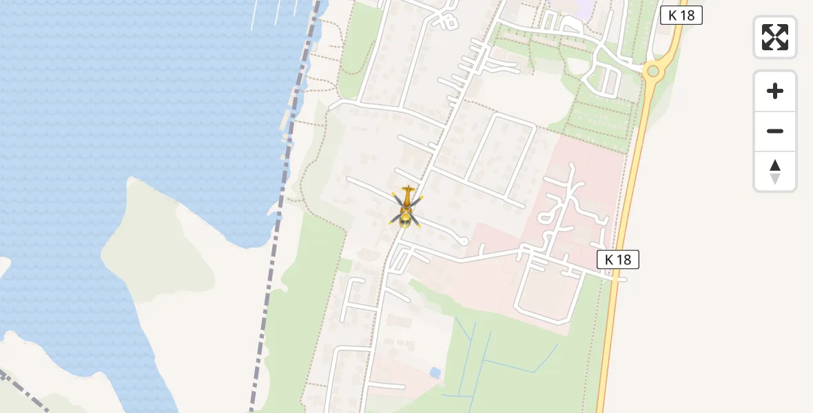 Flugroute Rettungshubschrauber Rechlin - Rechlin, 12 April 2026, 05:33