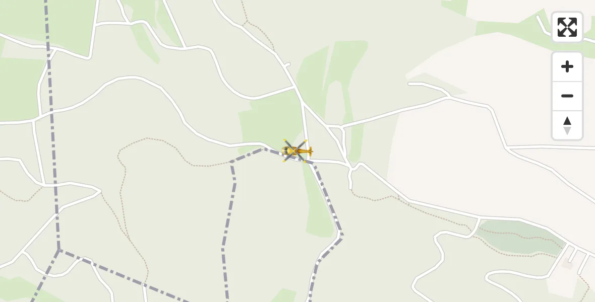 Flugroute Rettungshubschrauber Bell - Bell, 12 April 2026, 11:41
