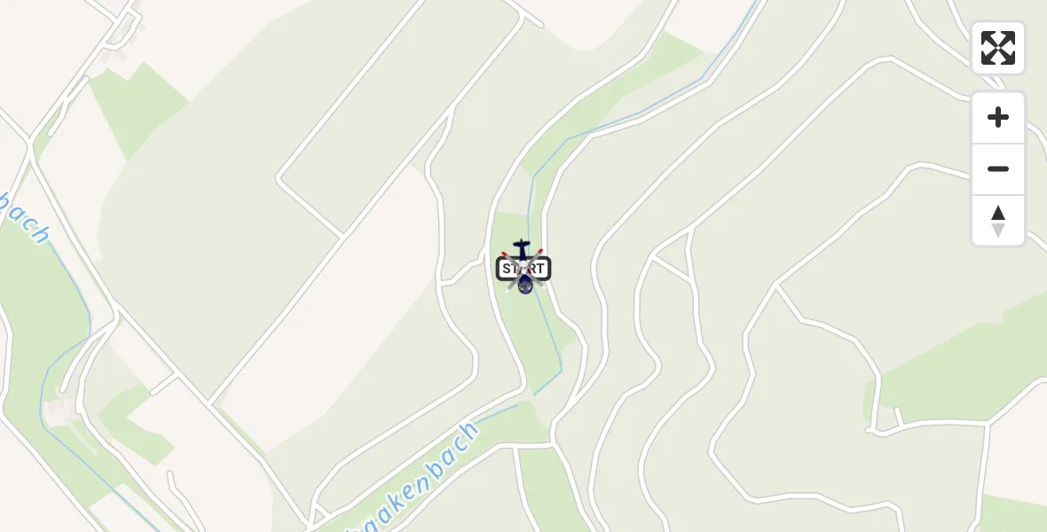 Flugroute Polizeihubschrauber Lichtenfels - Lichtenfels, 12 April 2026, 13:50