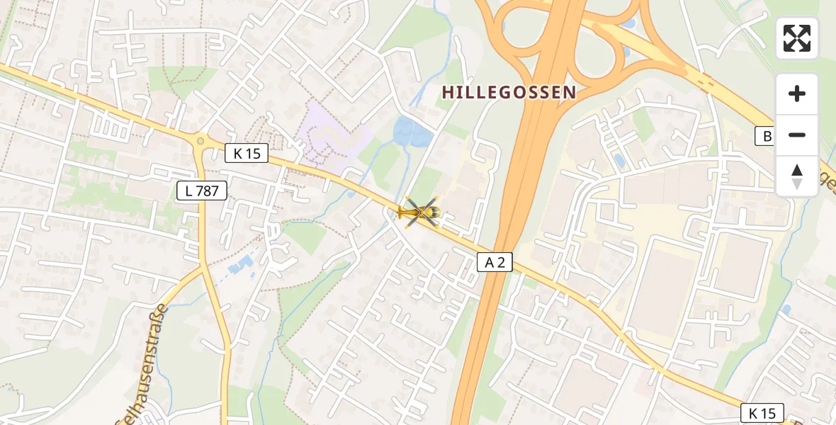 Flugroute Rettungshubschrauber Bielefeld - Bielefeld, 13 April 2026, 07:49