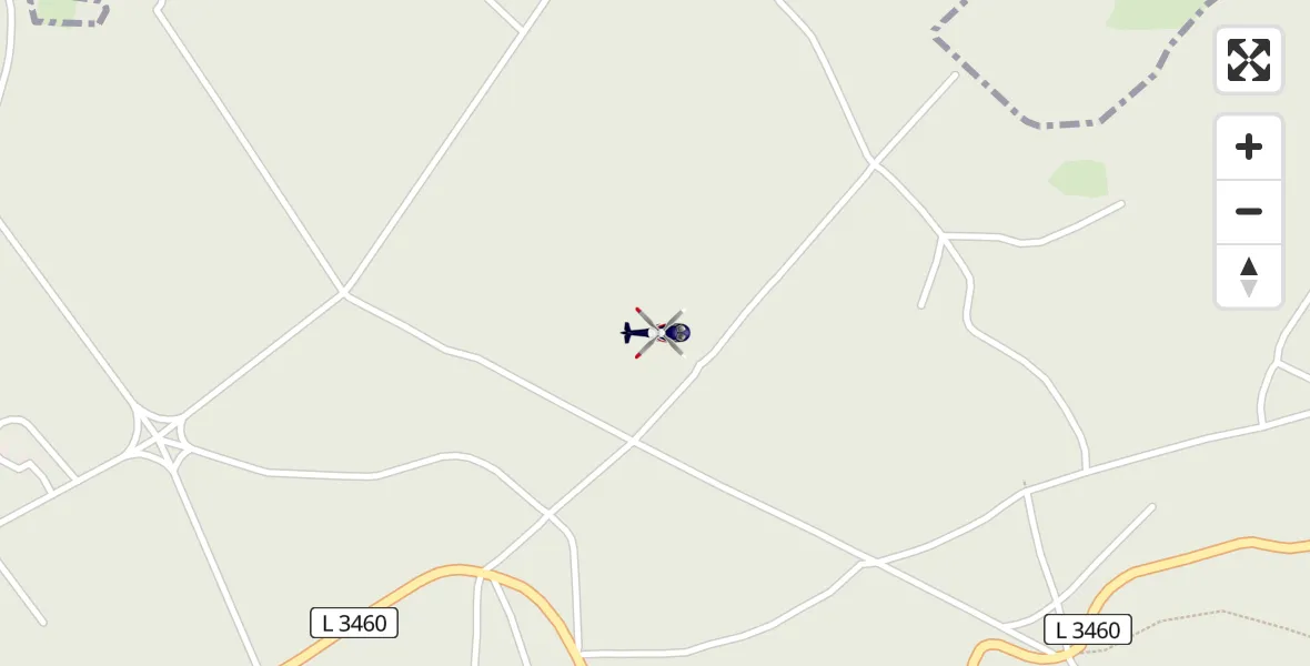 Flugroute Polizeihubschrauber Söhrewald - Söhrewald, 13 April 2026, 09:01