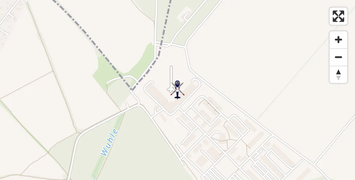 Flugroute Polizeihubschrauber Ahrensfelde Hubschrauberlandeplatz - Ahrensfelde Hubschrauberlandeplatz, 13 April 2026, 13:24