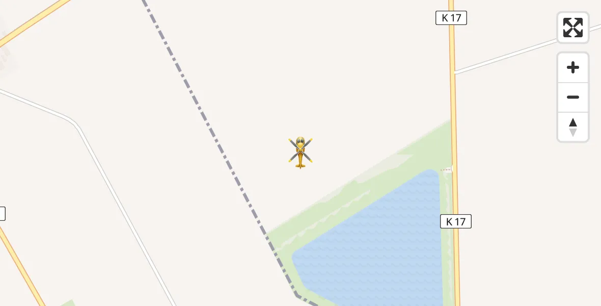 Flugroute Rettungshubschrauber Oetzen - Oetzen, 13 April 2026, 14:57