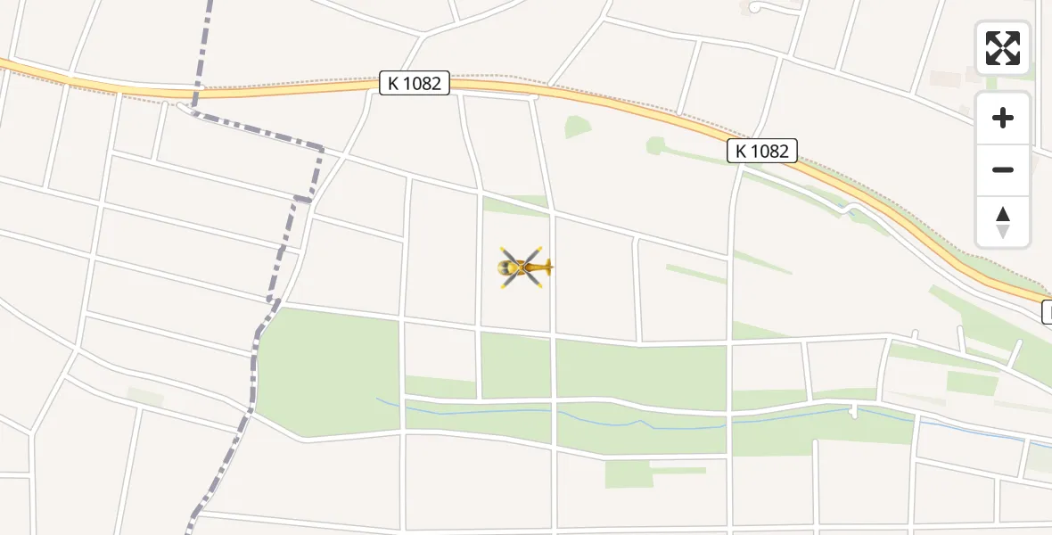 Flugroute Rettungshubschrauber Leonberg - Leonberg, 13 April 2026, 15:57