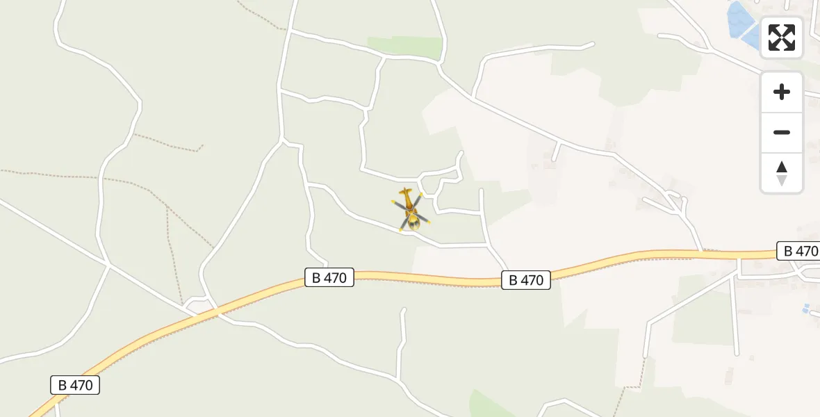 Flugroute Ambulanzhubschrauber Heroldsbach - Heroldsbach, 13 April 2026, 16:05