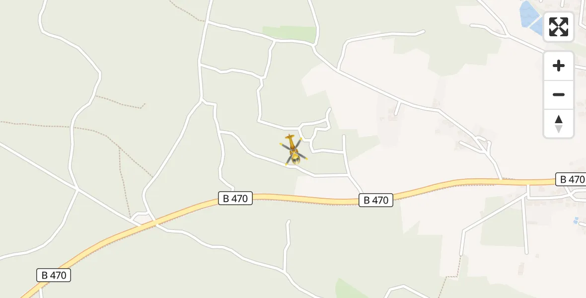 Flugroute Ambulanzhubschrauber Heroldsbach - Heroldsbach, 13 April 2026, 16:05