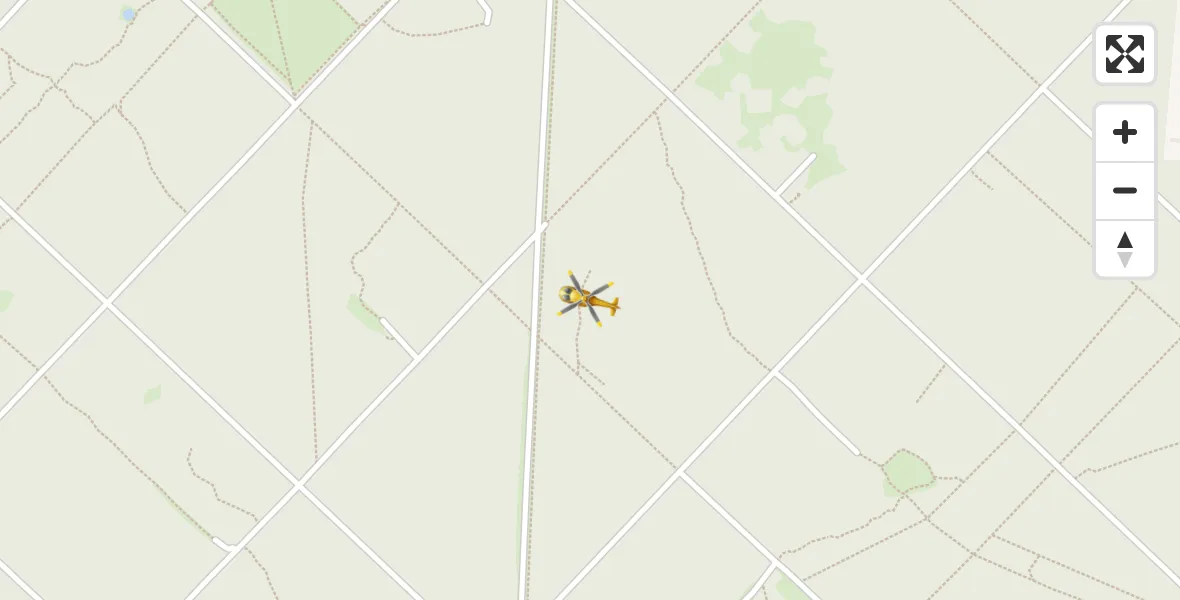 Flugroute Rettungshubschrauber Perlacher Forst - Perlacher Forst, 13 April 2026, 18:04