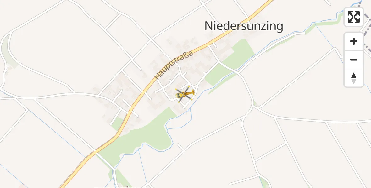 Flugroute Rettungshubschrauber Leiblfing - Leiblfing, 14 April 2026, 08:31
