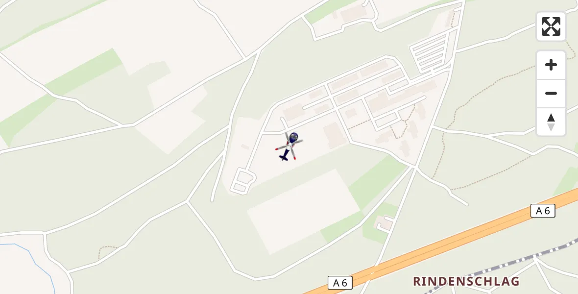 Flugroute Polizeihubschrauber Enkenbach-Alsenborn - Enkenbach-Alsenborn, 14 April 2026, 09:31