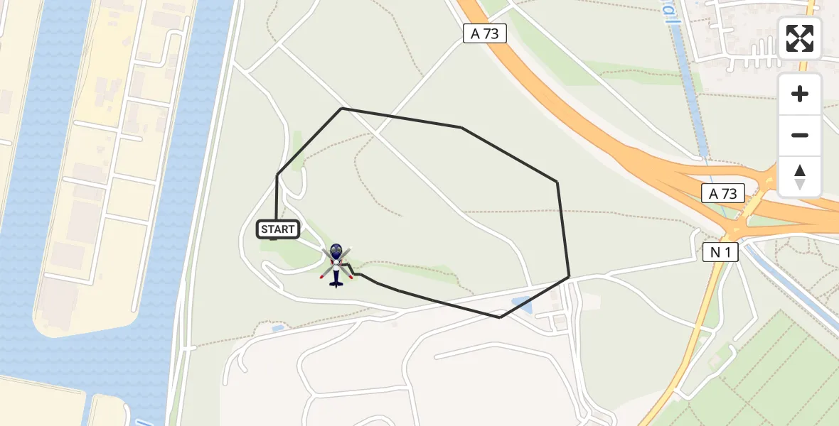 Flugroute Polizeihubschrauber Nürnberg - Nürnberg, 14 April 2026, 12:04