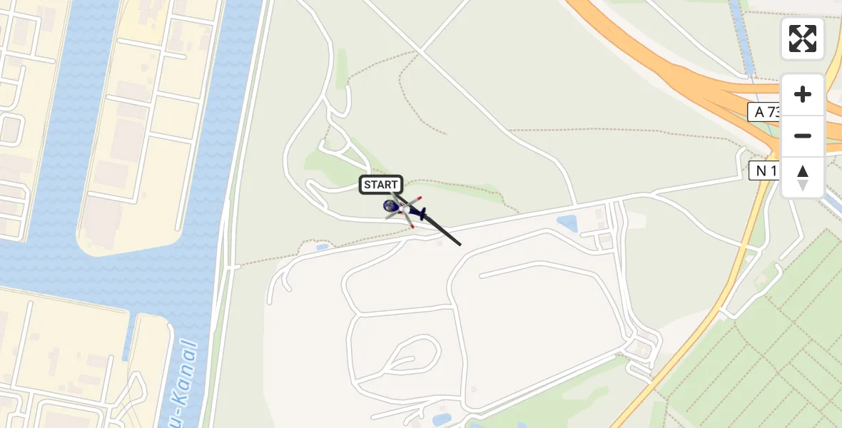 Flugroute Polizeihubschrauber Nürnberg - Nürnberg, 14 April 2026, 12:12