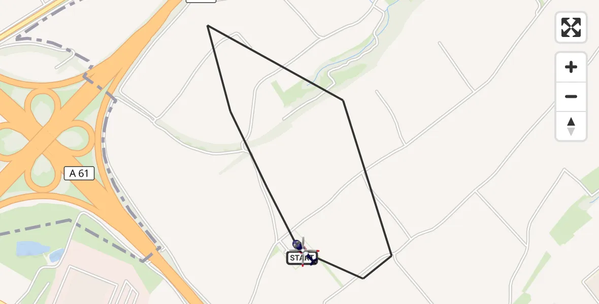 Flugroute Polizeihubschrauber Koblenz - Koblenz, 14 April 2026, 13:07