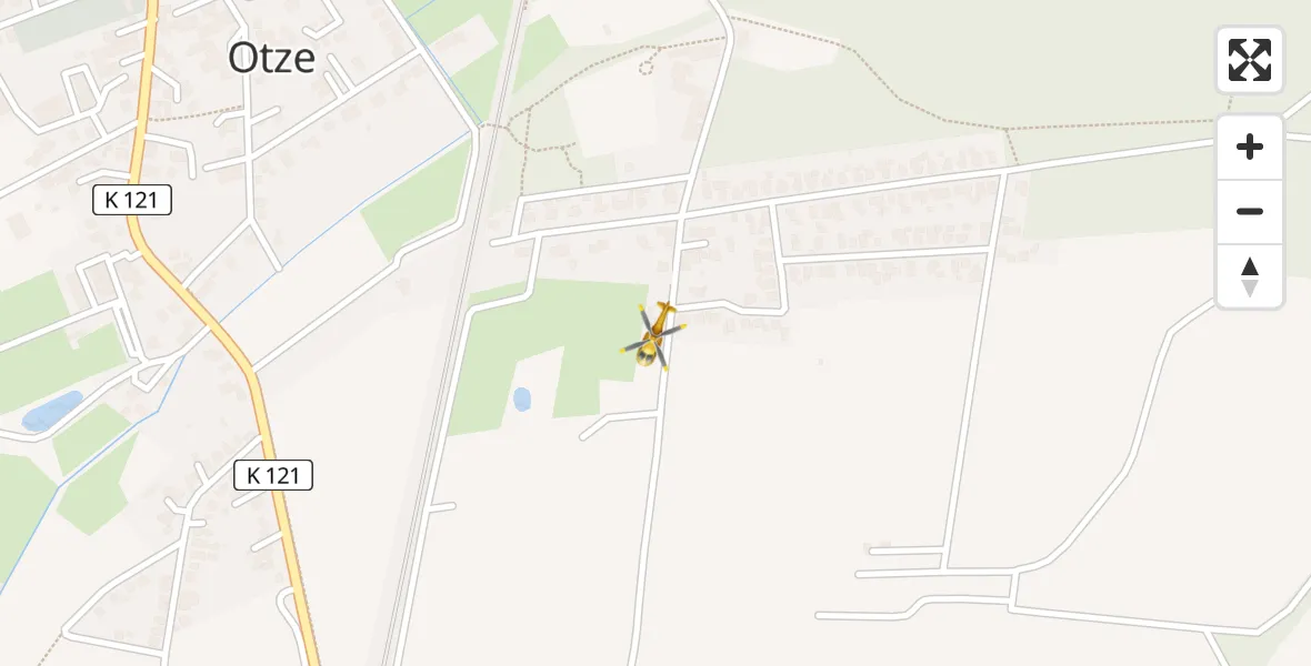 Flugroute Rettungshubschrauber Burgdorf - Burgdorf, 14 April 2026, 14:50