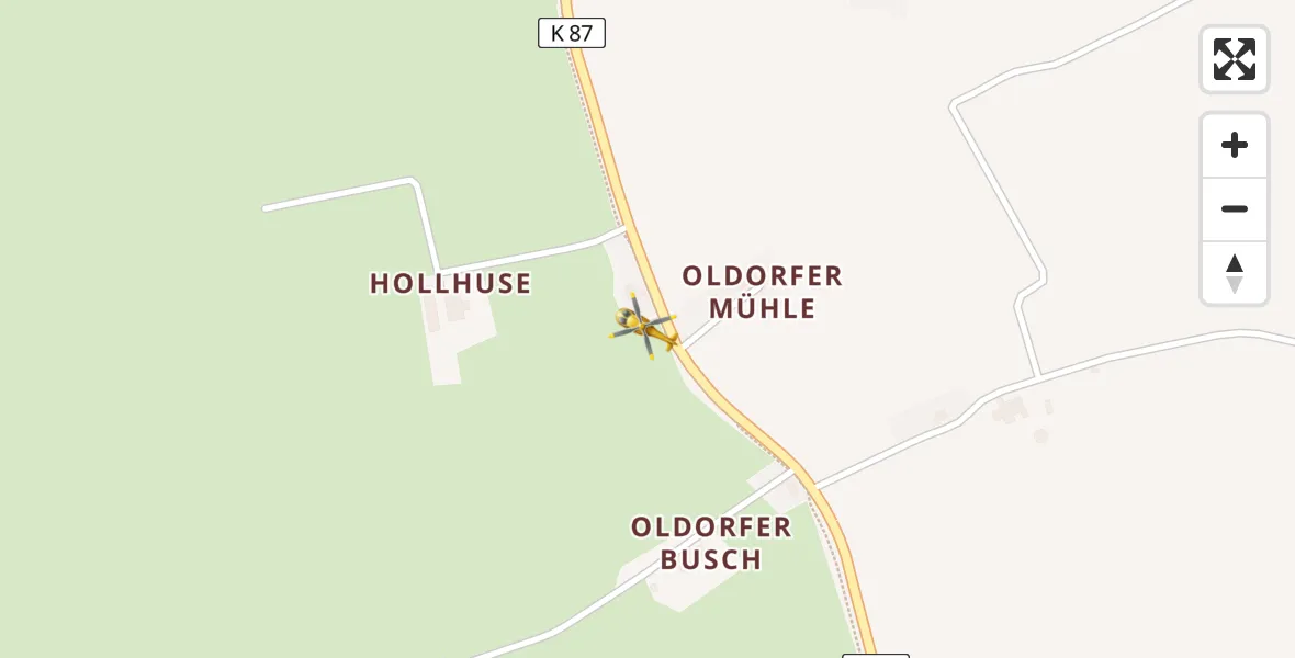 Flugroute Rettungshubschrauber Wangerland - Wangerland, 15 April 2026, 05:54