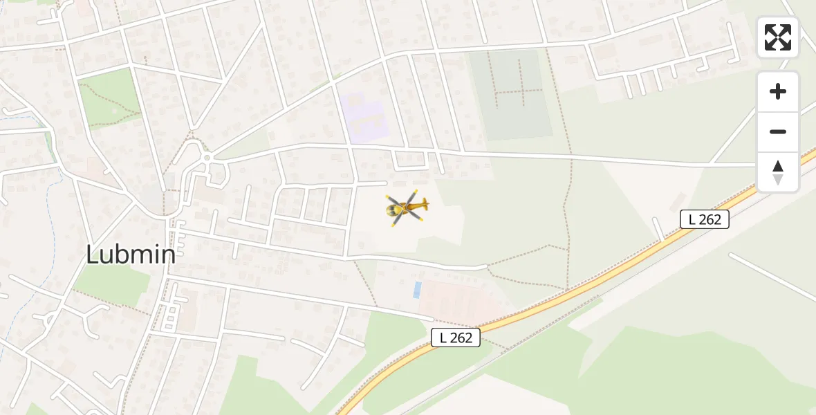 Flugroute Rettungshubschrauber Lubmin - Lubmin, 15 April 2026, 11:01