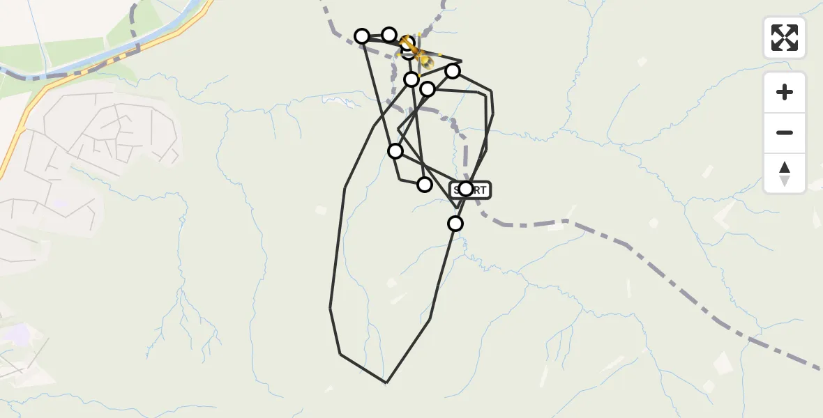 Flugroute Ambulanzhubschrauber Möhnesee - Möhnesee, 15 April 2026, 12:08