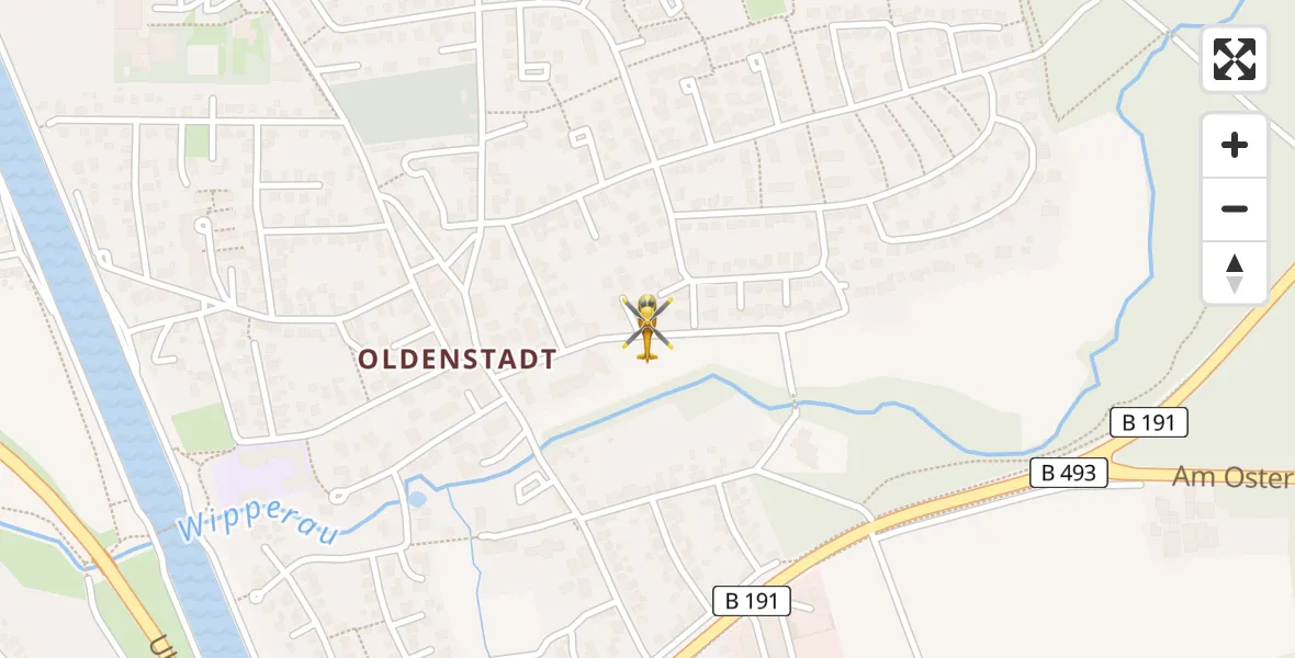 Flugroute Rettungshubschrauber Uelzen - Uelzen, 15 April 2026, 12:35