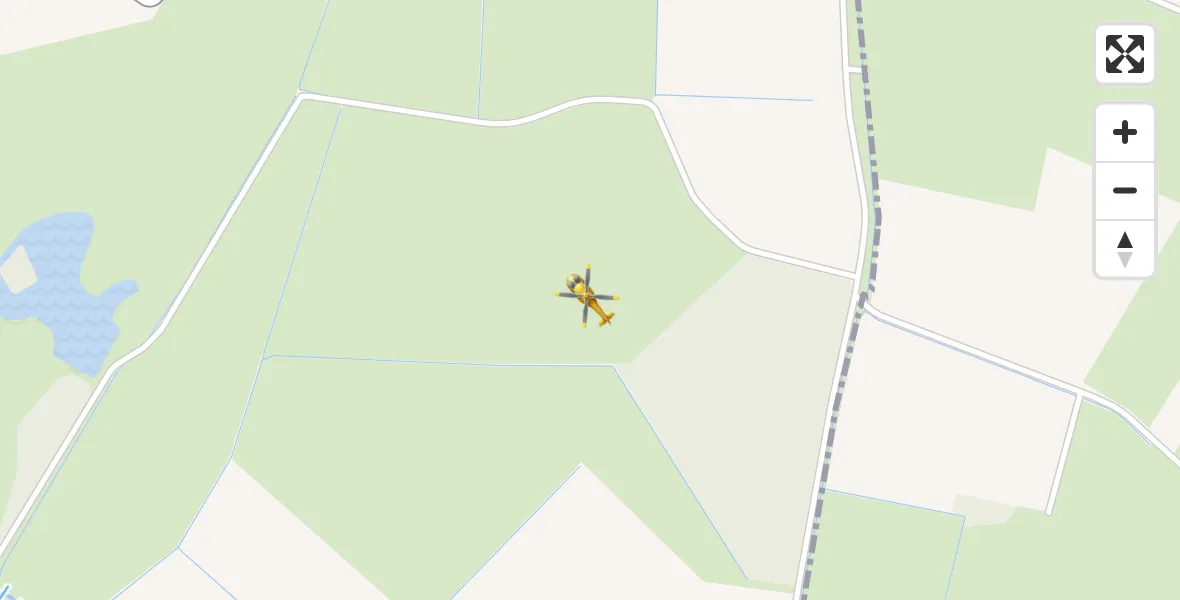 Flugroute Rettungshubschrauber Hörsten - Hörsten, 15 April 2026, 13:04