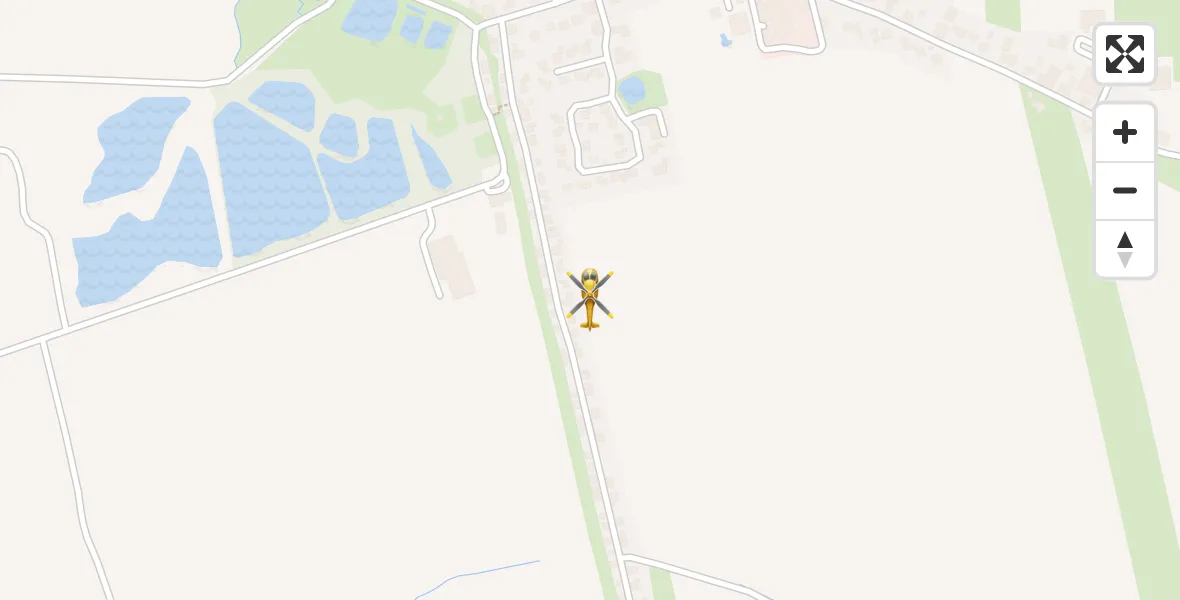 Flugroute Rettungshubschrauber Seestermühe - Seestermühe, 15 April 2026, 13:51