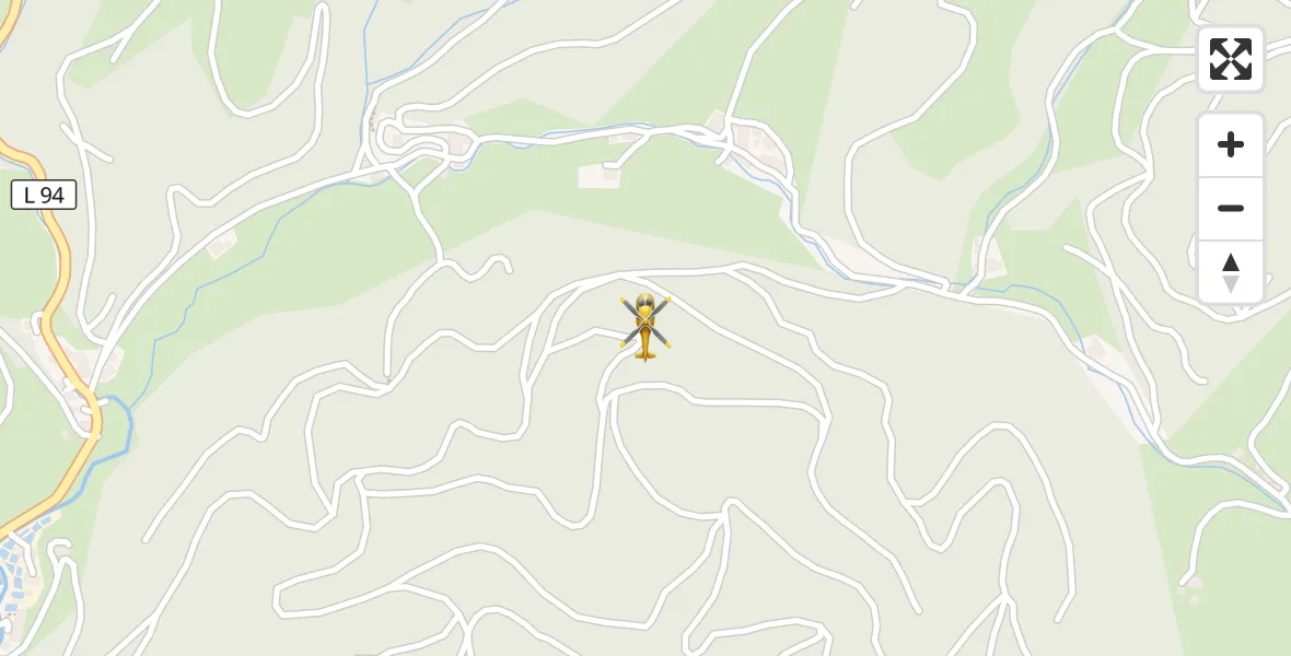 Flugroute Rettungshubschrauber Oberharmersbach - Oberharmersbach, 15 April 2026, 14:34