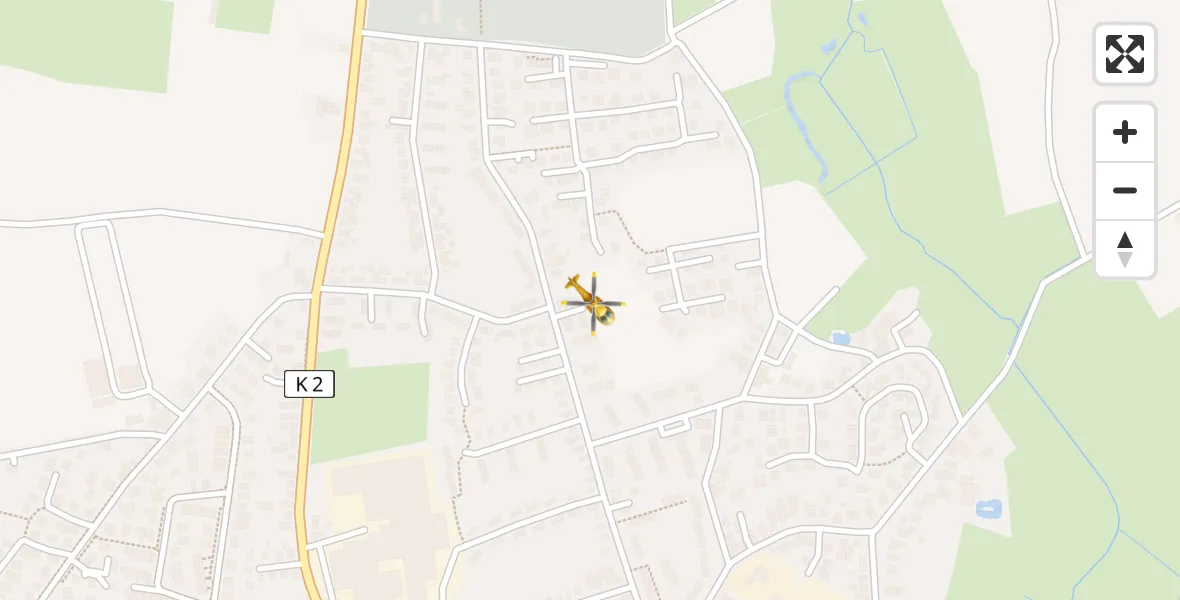 Flugroute Rettungshubschrauber Barmstedt - Barmstedt, 15 April 2026, 15:52