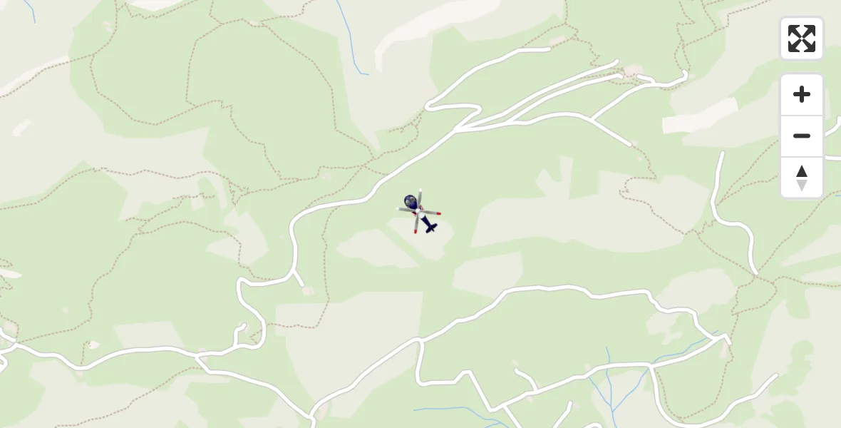 Flugroute Polizeihubschrauber Lenggries - Lenggries, 16 April 2026, 08:54