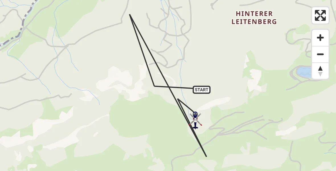 Flugroute Polizeihubschrauber Lenggries - Lenggries, 16 April 2026, 09:02