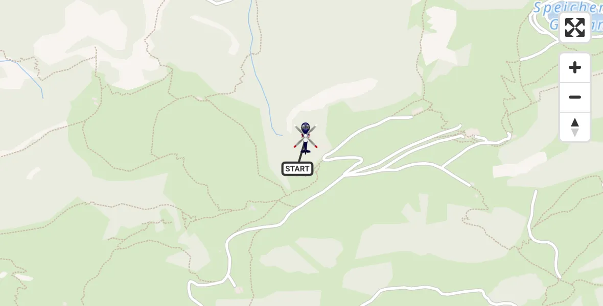Flugroute Polizeihubschrauber Lenggries - Lenggries, 16 April 2026, 09:18
