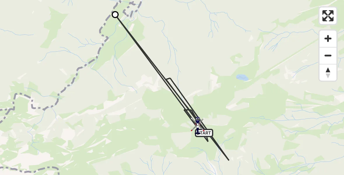Flugroute Polizeihubschrauber Lenggries - Lenggries, 16 April 2026, 10:20