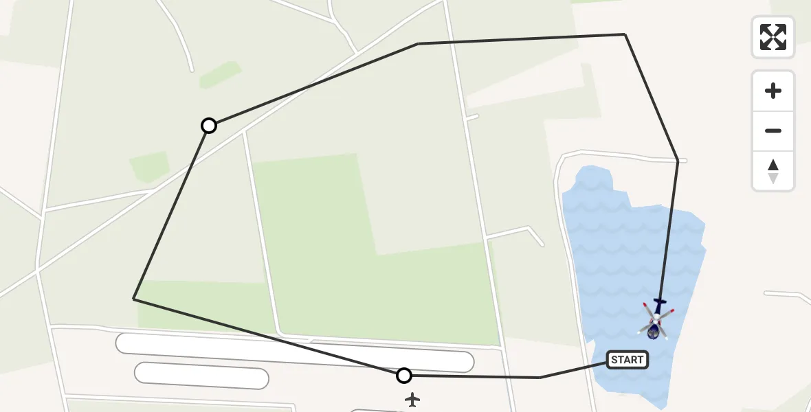 Flugroute Polizeihubschrauber Gifhorn - Gifhorn, 16 April 2026, 11:59