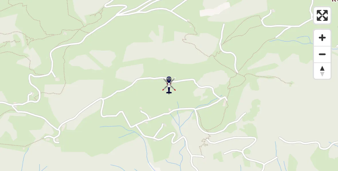 Flugroute Polizeihubschrauber Lenggries - Lenggries, 16 April 2026, 12:09