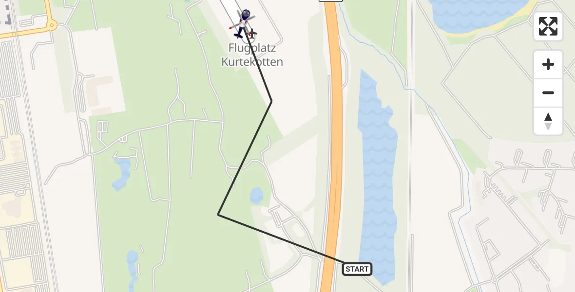 Flugroute Polizeihubschrauber Köln - Leverkusen Flugplatz, 16 April 2026, 12:57