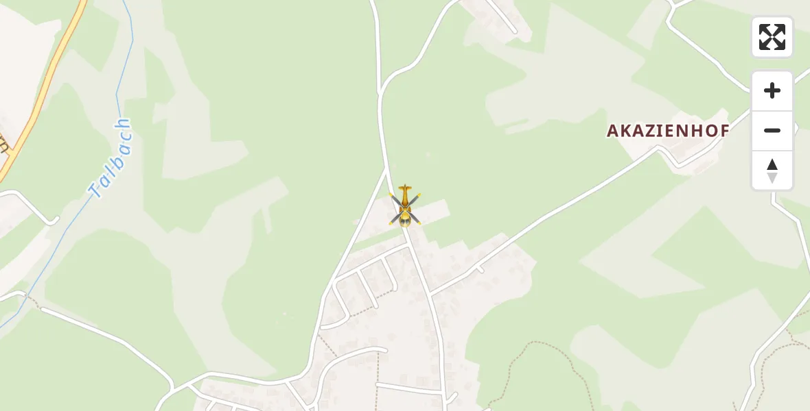 Flugroute Rettungshubschrauber Tholey - Tholey, 16 April 2026, 13:58