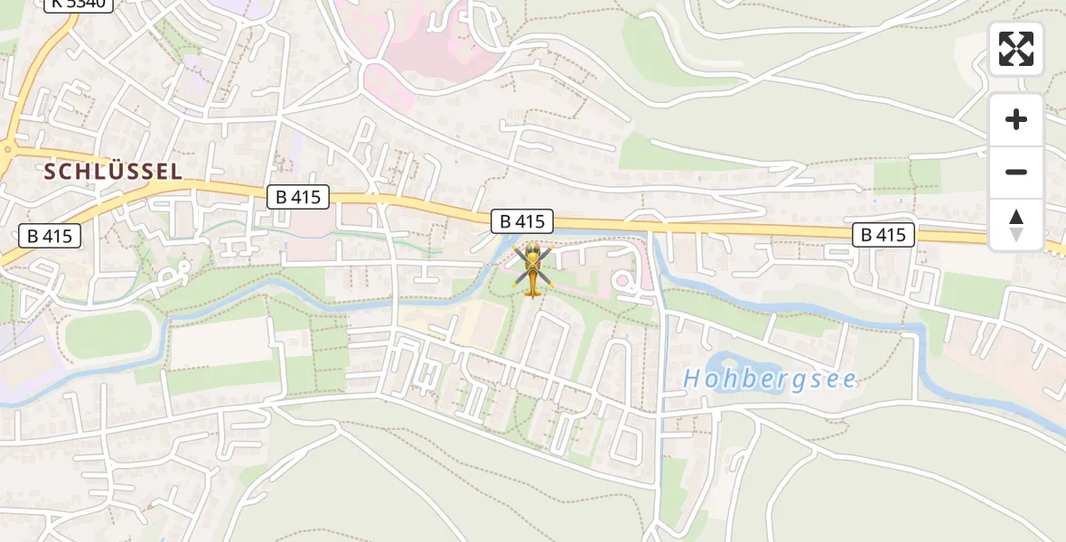 Flugroute Rettungshubschrauber Lahr/Schwarzwald - Lahr/Schwarzwald, 16 April 2026, 14:09