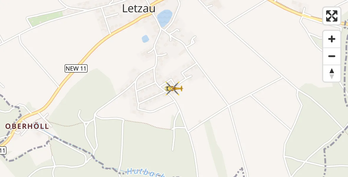 Flugroute Rettungshubschrauber Theisseil - Theisseil, 16 April 2026, 17:28