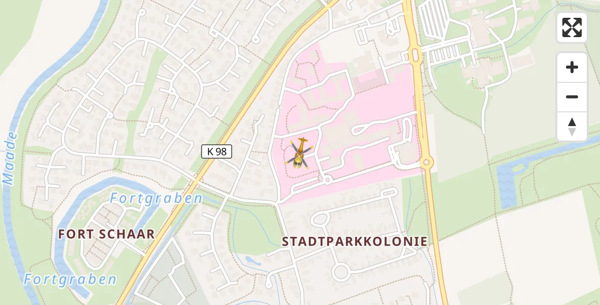 Flugroute Rettungshubschrauber Wilhelmshaven - Wilhelmshaven, 17 April 2026, 00:13