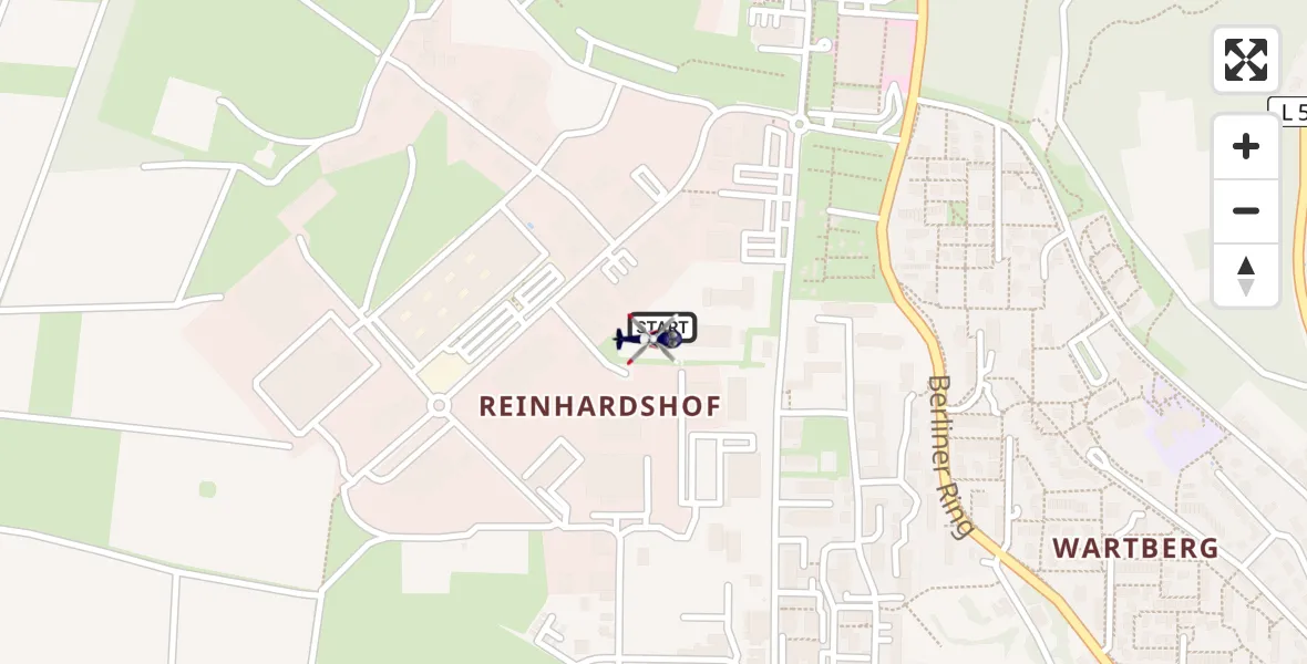 Flugroute Polizeihubschrauber Wertheim - Wertheim, 17 April 2026, 09:39