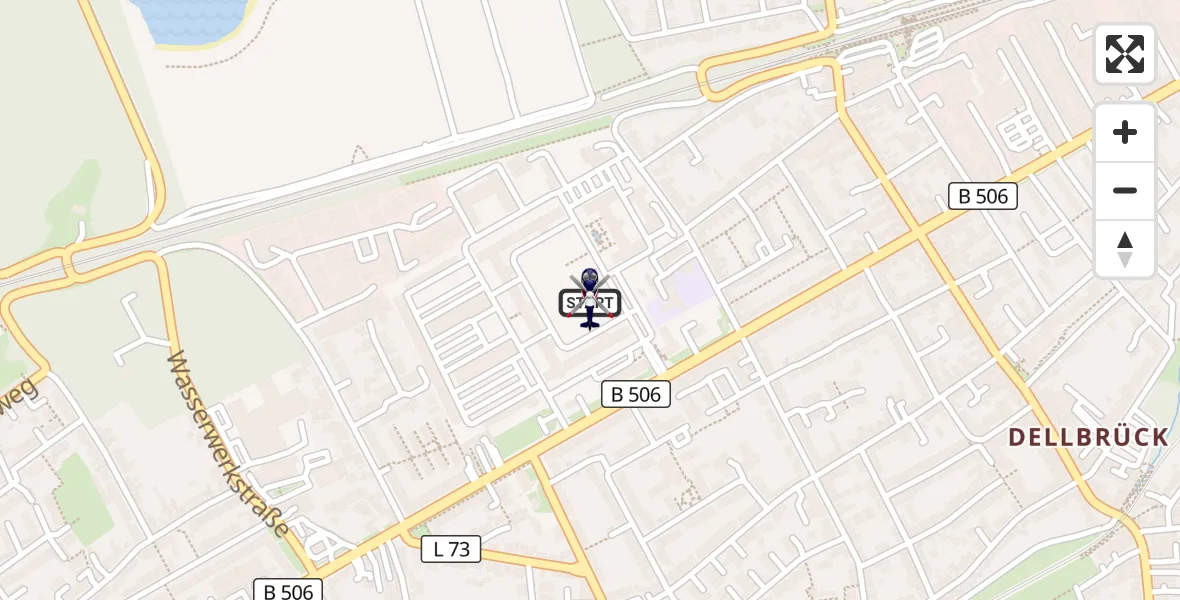 Flugroute Polizeihubschrauber Köln - Köln, 17 April 2026, 10:09