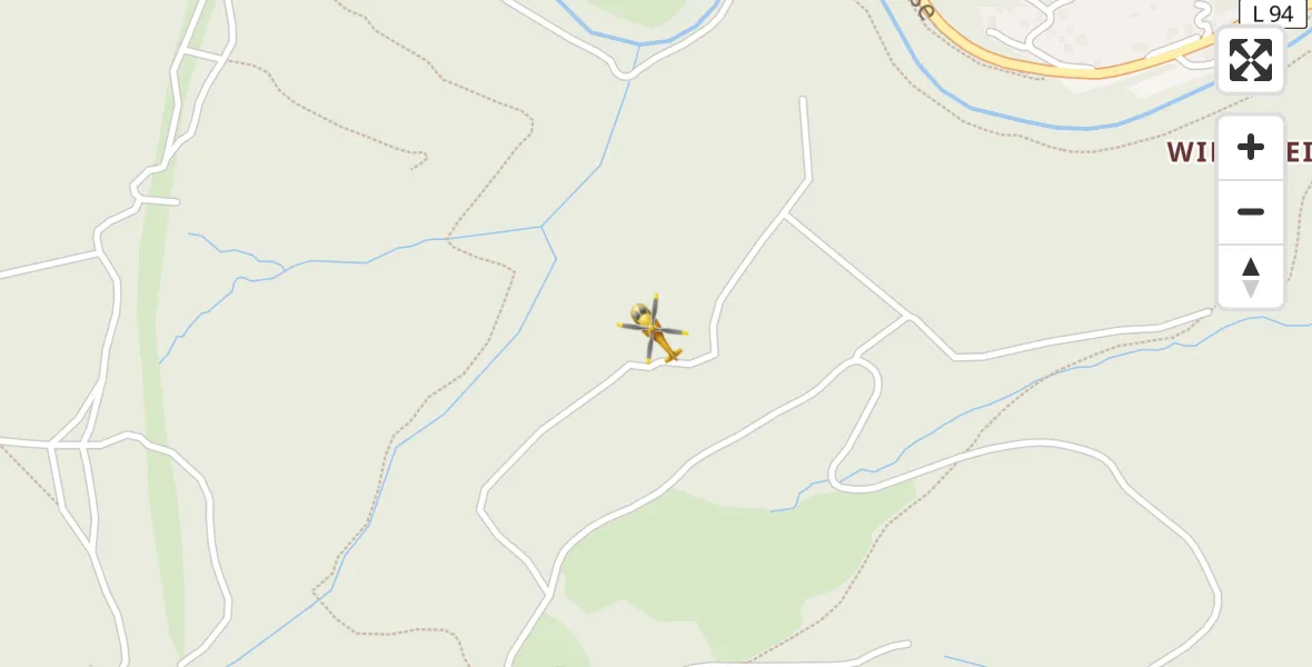 Flugroute Rettungshubschrauber Thale - Thale, 17 April 2026, 10:32