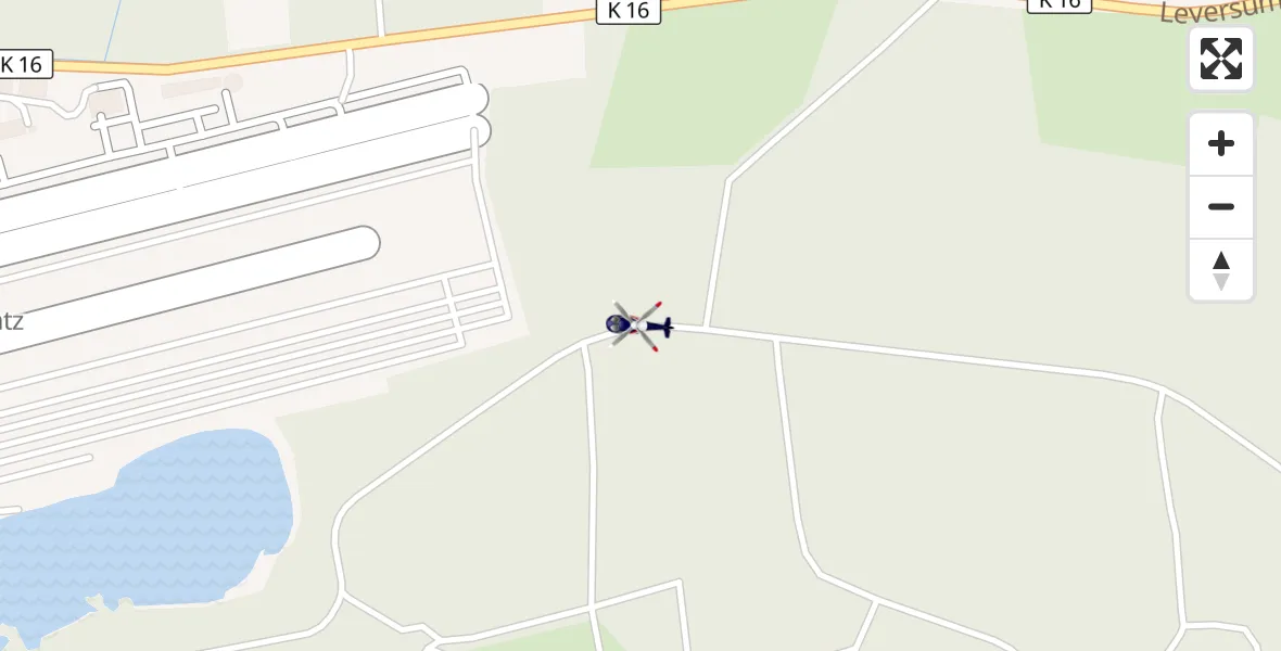 Flugroute Polizeihubschrauber Lüdinghausen - Lüdinghausen, 17 April 2026, 10:49