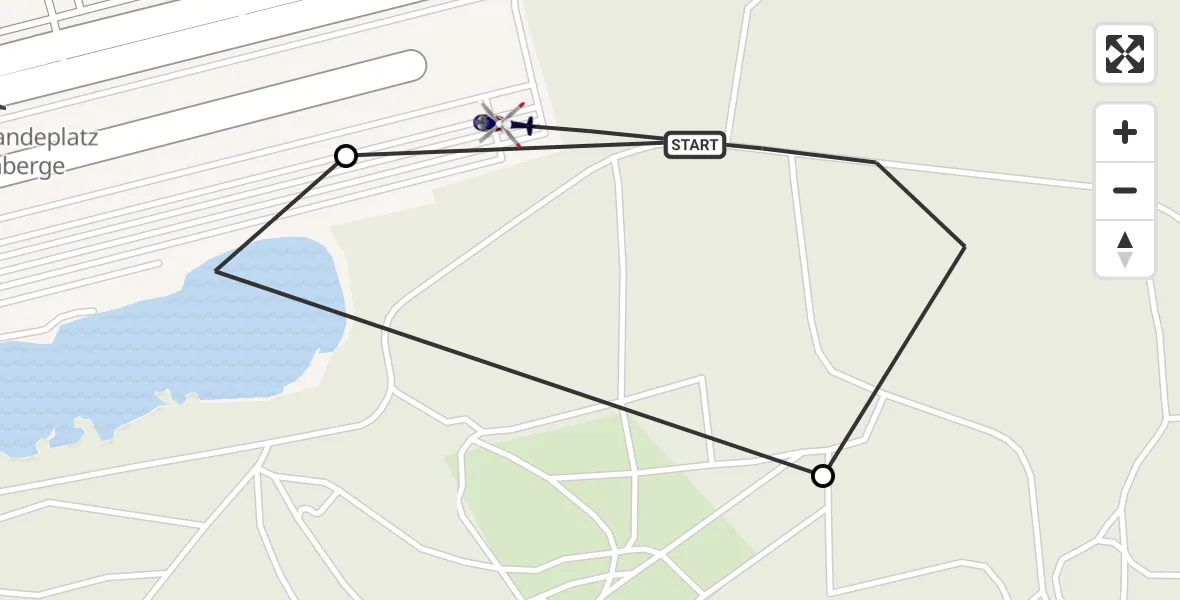 Flugroute Polizeihubschrauber Lüdinghausen - Lüdinghausen, 17 April 2026, 12:36