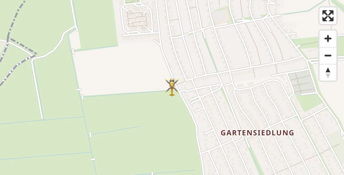 Flugroute Rettungshubschrauber Leegebruch - Leegebruch, 17 April 2026, 12:52