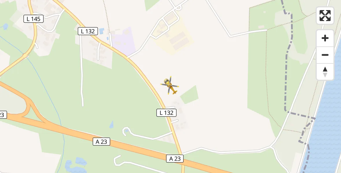 Flugroute Rettungshubschrauber Schafstedt - Schafstedt, 17 April 2026, 14:31
