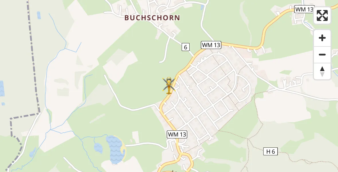 Flugroute Rettungshubschrauber Hohenpeißenberg - Hohenpeißenberg, 17 April 2026, 15:52